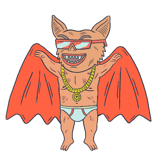 Zombie Vampire Sticker by Joseph Harmon