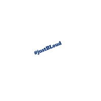HepatitisBFoundation megaphone justb justbloud hepatitis b foundation Sticker