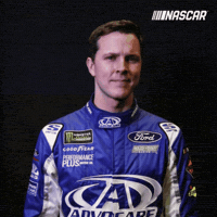 trevor bayne nascar driver reactions GIF by NASCAR