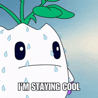 Nervous Stay Cool GIF by Magic Eden