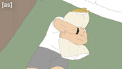 Bed Rolling Around GIF by Adult Swim