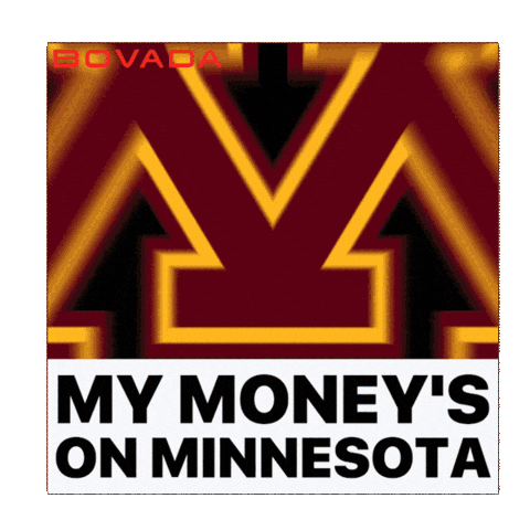 University Of Minnesota Sticker by Bovada