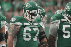 Dan Clark Football GIF by Saskatchewan Roughriders