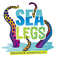 MermaidMemoriesSC legs octopus tentacles octopussy Sticker