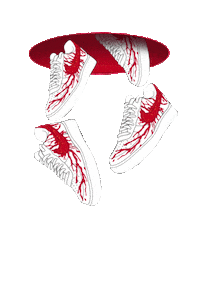 PANartwork art nike pan panartwork Sticker