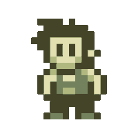 Jump Sprite Sticker