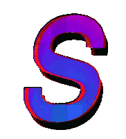 Glitch Alphabet Sticker by #BASILIO