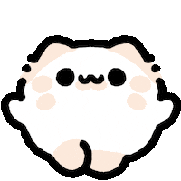 Cat Sticker by MYAOWL