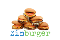 eatzinburger burger burgers cheeseburger waste management Sticker