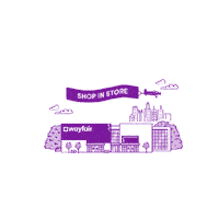 wayfair_chicago wayfair wayfair retail store wayfair store wayfair chicago Sticker