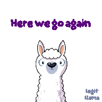 Here We Go Again Eye Roll Sticker by VeeFriends