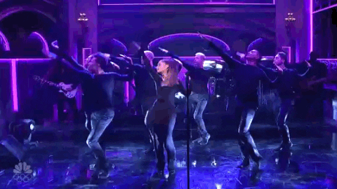 ariana grande dancing GIF by Saturday Night Live