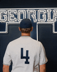 Georgia Tech Baseball GIF by Georgia Tech Yellow Jackets