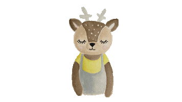 esterungerov animal deer doe esterdesign Sticker
