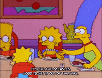 homer simpson eating GIF