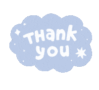 Happy Thank U Sticker by Nina Spicy