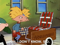 hey arnold nick splat GIF