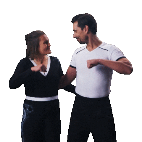 sateins dance dancing friends ice Sticker