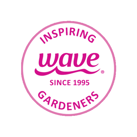 ballhort wave garden gardening pink flower Sticker