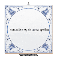 Humor Wijsheid Sticker by Tegelspreuken.nl