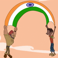Happy Art GIF by Chhota Bheem