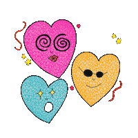 Kurumi-artlife love heart 好き はと Sticker