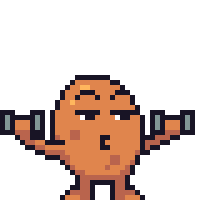 Muscle Up Beast Mode Sticker by Memeland by 9GAG