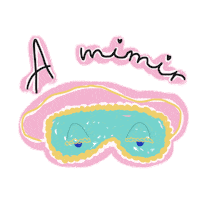 corazondepurpurina sleep dream sleeping dormir Sticker
