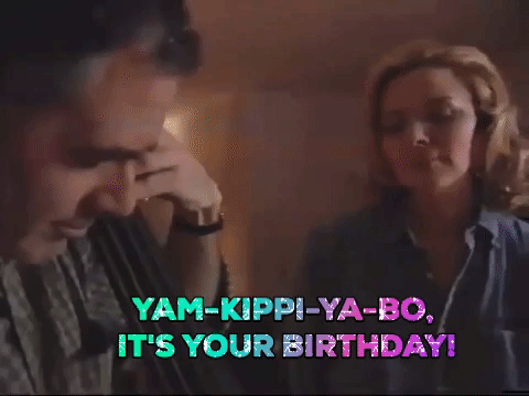 birthday scat GIF