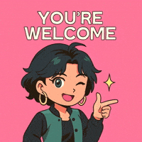 PersonaJourney wink friendly gif sticker no problem GIF