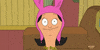 louise belcher fox GIF