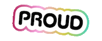 Proud Rainbow Sticker by Nebo Agency