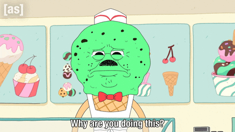 Ice Cream Crying GIF by Adult Swim