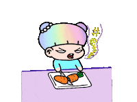 Angry Carrot Sticker by BugCity