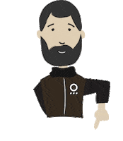 Joaquin Derecho Sticker by Orballo