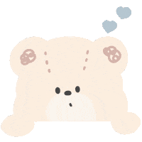 Heart Bear Sticker