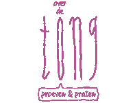 Tong Praten Sticker by De Kring Roosendaal