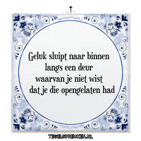 Moment Hart Sticker by Tegelspreuken.nl