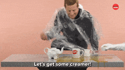Coffee Creamer GIF by BuzzFeed