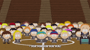 eric cartman laughing GIF by South Park 