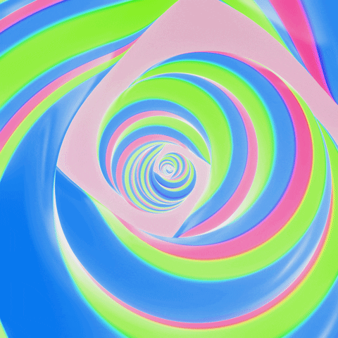Candy Spiral GIF by Feliks Tomasz Konczakowski