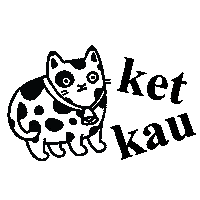 karmayoga karma yoga karma komuniti karmayoga cat cow Sticker