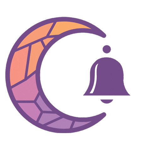 Logo Moon Sticker