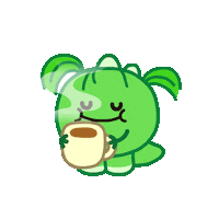 Coffee Time Cafe Sticker by DINOSALLY