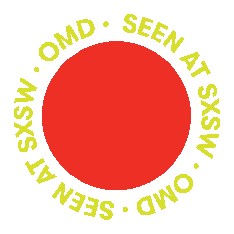 Sxsw Sticker by OMD USA
