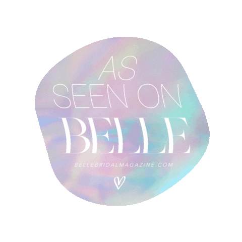 Sticker by Belle Bridal Magazine