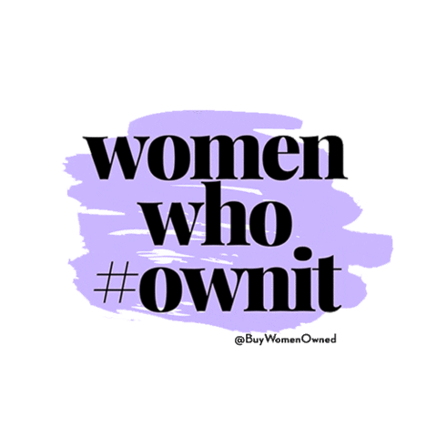 buywomenowned entrepreneur hustle girlboss ladyboss Sticker
