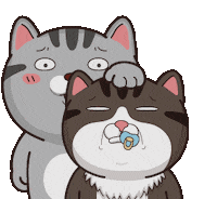 Cat Appease Sticker by VITA VITA ‧ 塔仔不正經