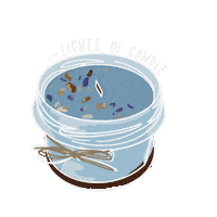 Lights Candle Sticker
