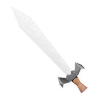 3D Sword Sticker